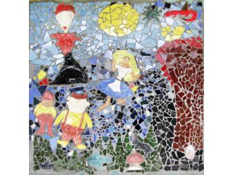 2010-2011  'Alice' Mosaic Mural